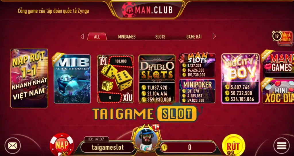 man-club-game
